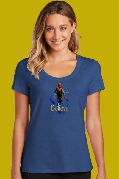 BELIEVE©-SCOOP TEE